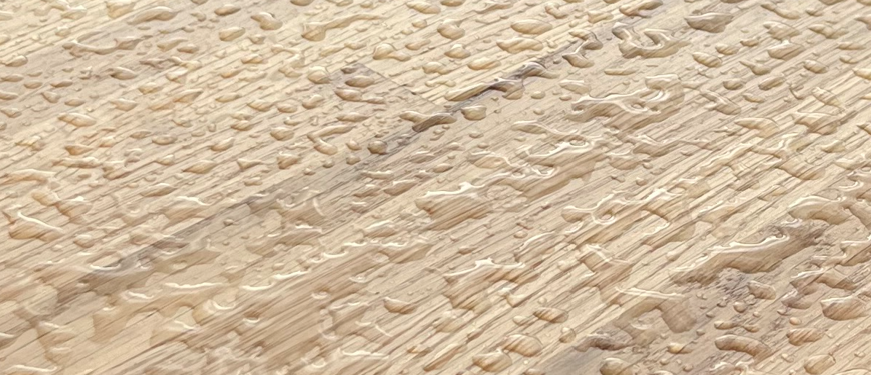 NovaSeal on Oak LTF Water Beading Oak LTF